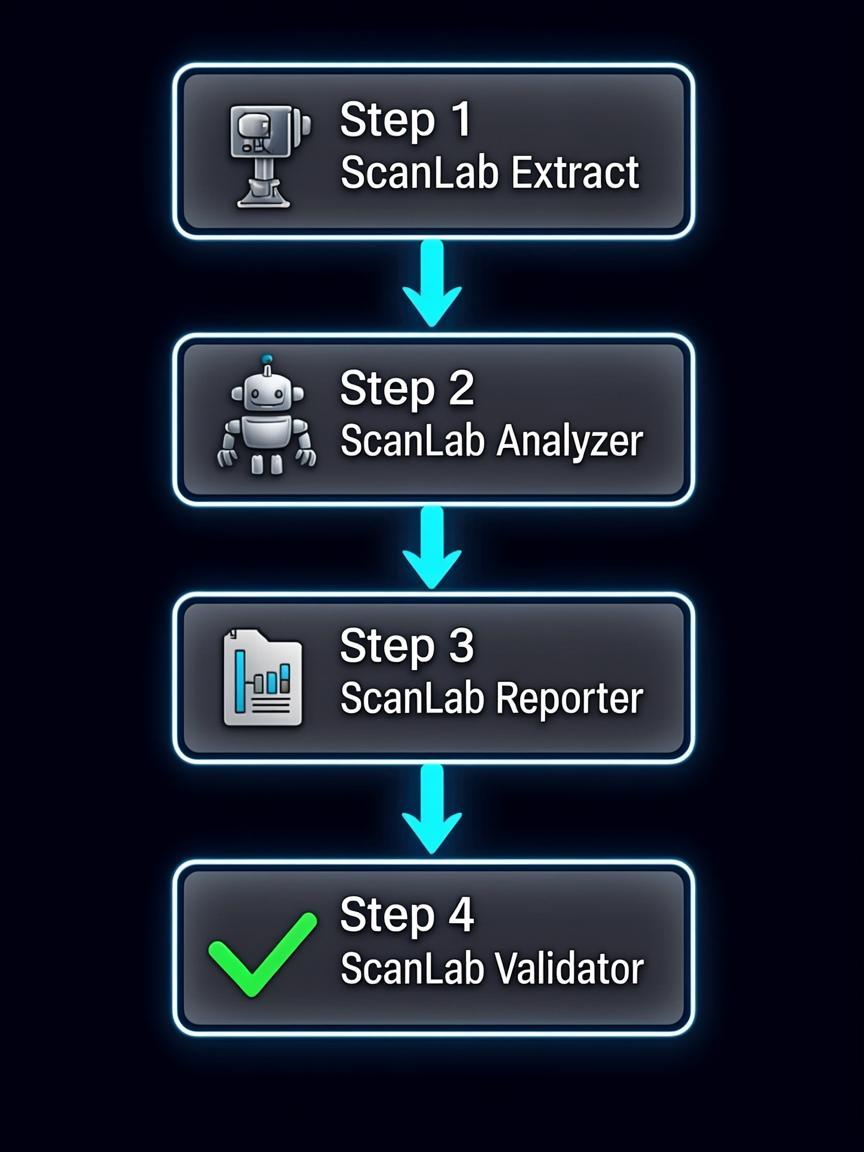 Flujo de trabajo de ScanLab Suite